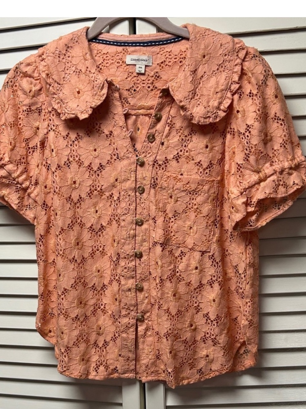 Pilcro lace blouse